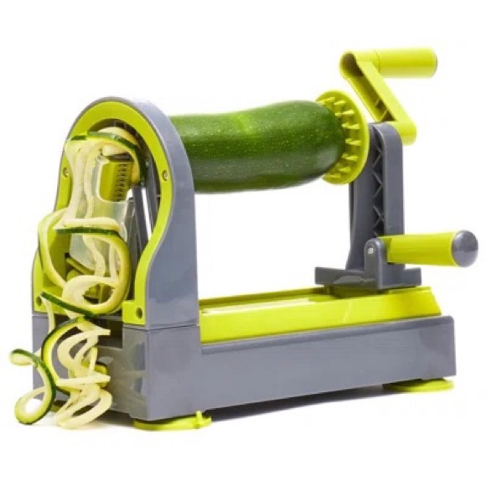 🔥Home Basics 4 Function Tabletop Spiralizer, Green🔥